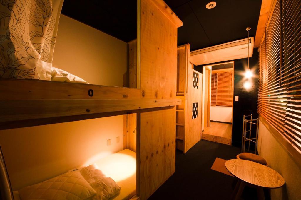 Hakata Gofukumachi Hostel Takataniya Fukuoka  Oda fotoğraf